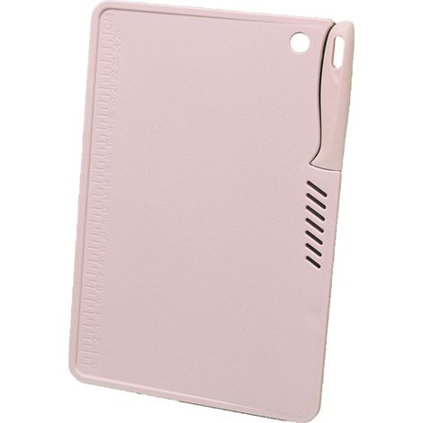 à découper utilitaire en plastique rose multifonctionnelle (1/4)