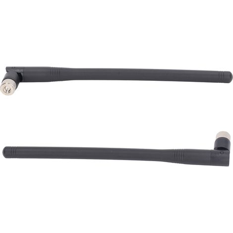 Grande antenne pliable 2,4 GHz/4 GHz, antenne omnidirectionnelle à gain élevé, antenne fouet à tige en caoutchouc (1/5)