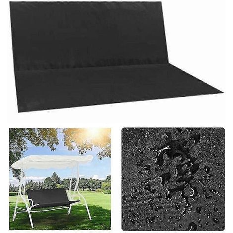 Tapis de rechange imperméable pour balancelle B, compatible avec les balancelles de patio, les bancs de véranda et les chaises suspendues. (1/5)