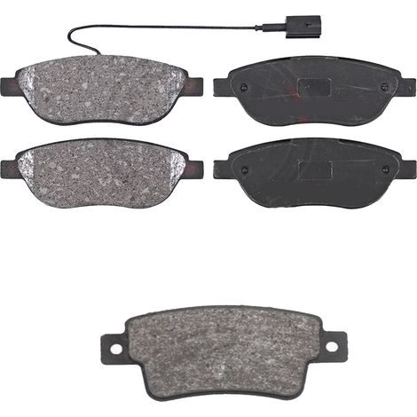KIT PASTIGLIE FRENO ANTERIORI E POSTERIORI compatibile con FIAT ULYSEE (179) / PASTIGLIE FRENANTI AUTO OEM FDB1556,FDB1083 / SOSTITUZIONE DIRETTA / BASSA POLVERE / SILENZIOSO