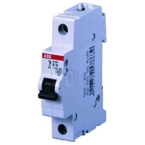 Interruptor abb s201 b13 gris 6 ka 230 voltios
