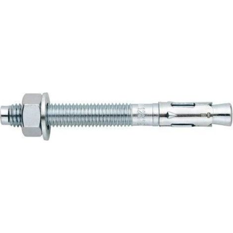 Anclaje macho de carga pesada - Varilla galvanizada - Arandela galvanizada M10 x 80 Ø10 - Caja de 100