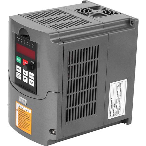 Convertisseur élévateur monophasé 1,5 kW, entrée 110 V, sortie triphasée 1,5 kW 220 V HY01D511B-T (1/5)
