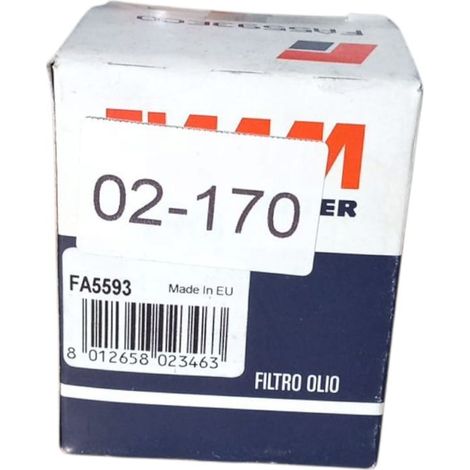 Filtro olio motore marca fiaam filter codice filtro fa5593