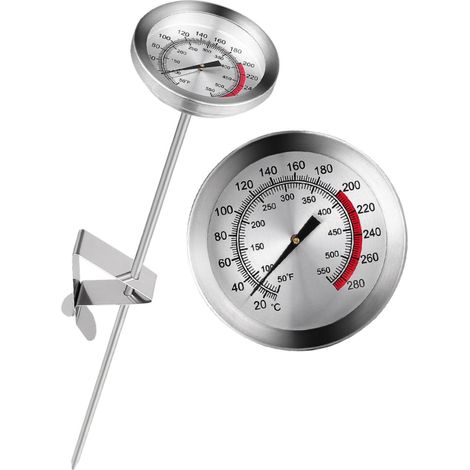 Thermomètre à Viande Inoxydable avec Précise et Aiguille pour (1/5)