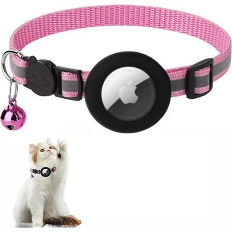 Collier Chat pour Traceur Anti Étranglement Réfléchissant avec (1/5)