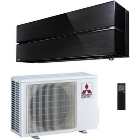 MITSUBISHI MITSUBISHI Unité intérieure climatiseur série Kirigamine 18000 Btu Noir Onyx