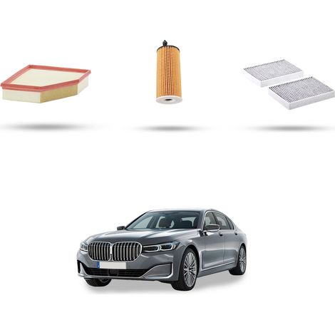 Kit tagliando 3 filtri compatibile con Bmw serie 7 (G11,G12) 730i 190kw dal 2015 (1/5)