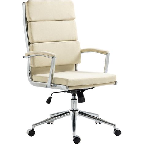 Bürostuhl Cleveland Stoff creme