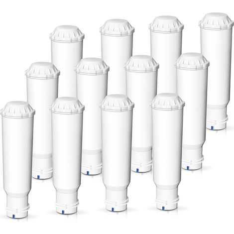 Lot de 6 filtres à eau de rechange pour machines à café Melitta, filtre à eau Krups F088, Nivona Café Romatica, compatible avec Krups EA829S, Jura, Melitta Pro Aqua Barista TS et plus encore (1/5)