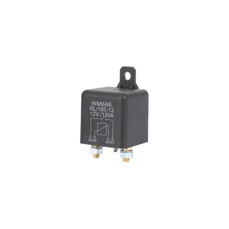 12-V-Gleichstrom-Batterierelais, Trennrelais 12 V/120 A, Laderelais für Pkw und Lkw (12 V/120 A) - Crezuo