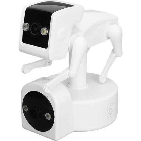 Caméra de sécurité intérieure robot chien 1080p avec détection IA, Wi-Fi 5G et rotation à 360° (1/5)
