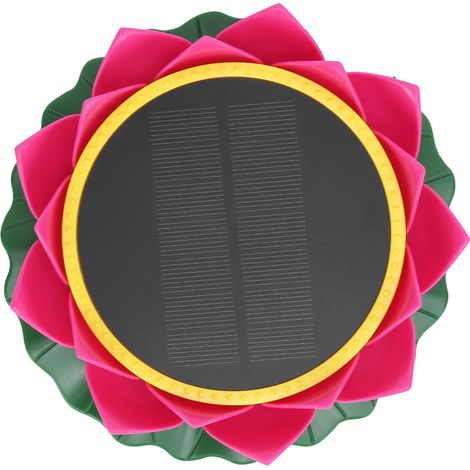 Buddha Player Pink LotusStyle Solar GroundZombie Scripture Rainproof Sing Machine (1/5)