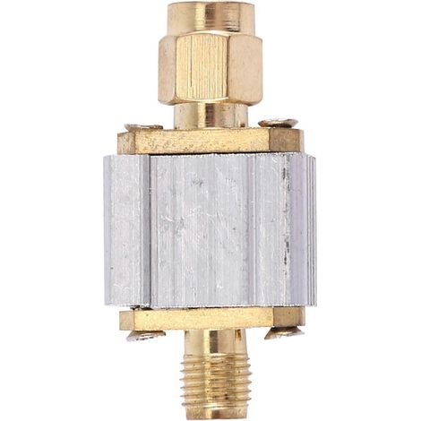Filtre passe-bande SAW FBP-868S 868 MHz 4 MHz 1 dB pour réseaux LoRa, LoRaWAN et Helium Networks (interfaces SMA-M et SMA-F). (1/5)