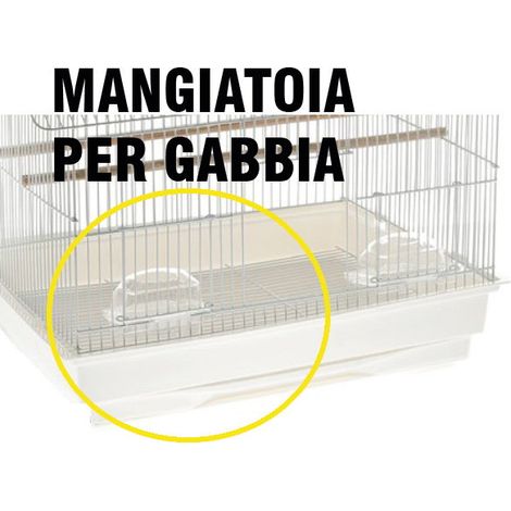 Mangiatoia per gabbia modello Vicenza cod. articolo LL-GAB106