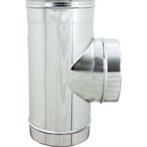 Tubo a tee 90° mmf acciaio inox aisi 304 cm 14 mmf Zincogroup