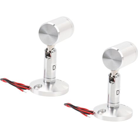 Projecteurs LED 12V CC orientables haute luminosité éclairage intérieur spot plafond lampe d'accent vitrine bijoux entrée blanc chaud (1/5)