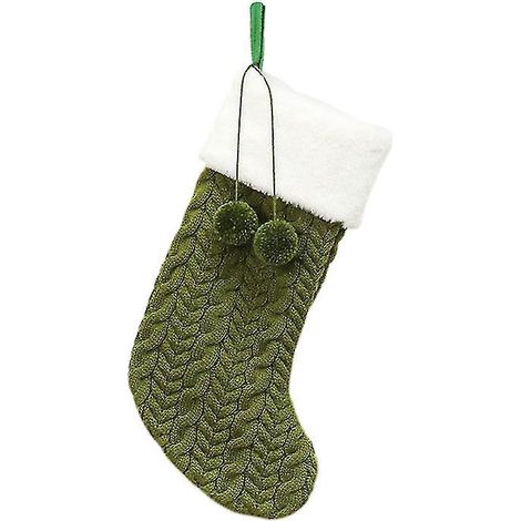 1 chaussette suspendue pour fête de Noël (1/3)