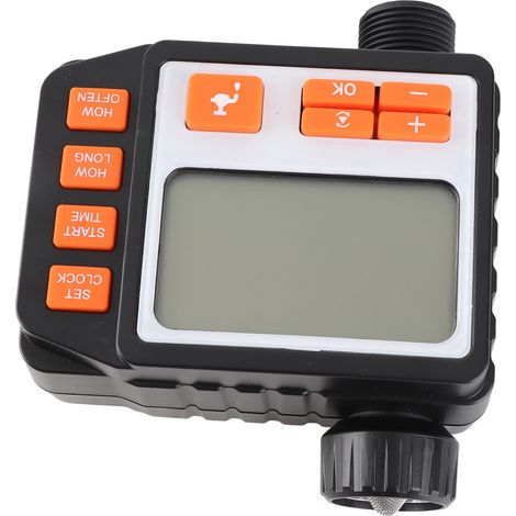 Elektronische Gartenbewässerungsuhr, automatische Bewässerungssteuerung mit LCD-Bildschirm (1/5)