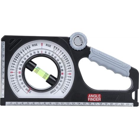 Pente magnétique Mesure, Universel Bevel Protractor, Instrument de Mesure de Pente Professionnel, Angle Niveau Déclinomètre Multifonctionnel Angle Jauge Pente Compteur Instrument
