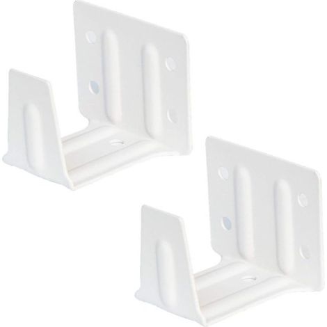 2 piezas de soporte de montaje central para persianas venecianas，soporte de montaje intermedio para persianas，accesorios de montaje para cortinas (1/2)
