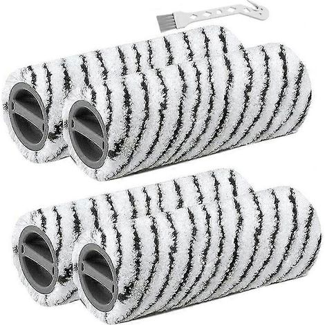 4 brosses à rouleau en pierre pour nettoyeurs de sols sans fil FC7, FC7 Premium, FC5, FC5 Premium et FC3 [jkw] (1/5)