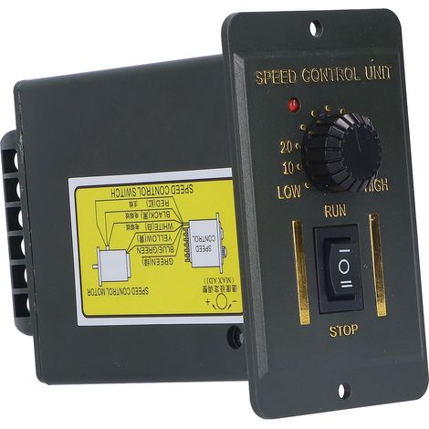 Contrôleur de vitesse pour moteur à courant alternatif, mini-régulateur de vitesse avec sens horaire/antihoraire pour instrumentation 220 V 6 W (1/5)