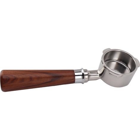 3 Oreilles Porte-filtre 51mm Acier Inoxydable Sans Fond Poignée pour Cafetière Donlim Petrus Bear Yanxuan A1 Palissandre (1/5)