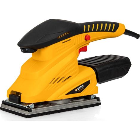 Ponceuse Vibrante Pro 250W Réservoir poussières + 2 Abrasifs 6 vitesses VITO