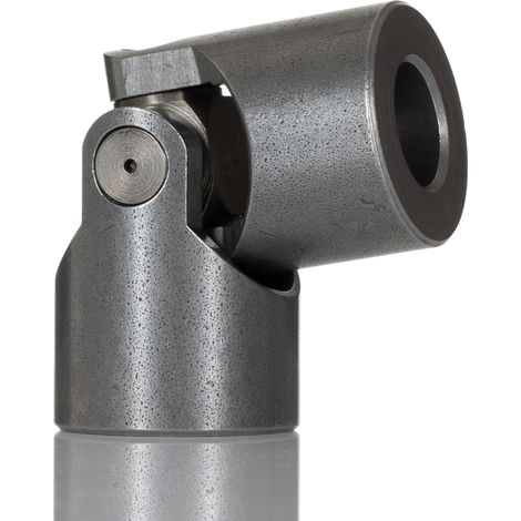 Rs Pro – Cardan 14mm simple brut en acier – Alésage 14mm – Diamètre moyeu 28mm – Angle de travail 45° – Couple 600Nm