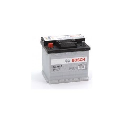 Batería de Coche Bosch 45Ah 400A EN S3003 borne + izq
