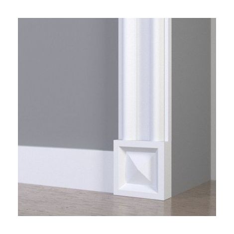 Socle pour Chambranle FS6 forme carrée pour vos Encadrements de Porte