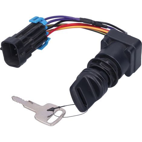 Kit de clé de commutateur d'allumage à 4 positions 893353A03, pièces de rechange adaptées au Mercruiser DTS (1/5)