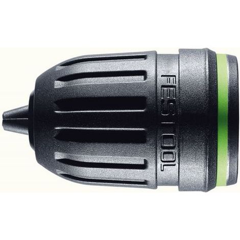 Festool – Mandrin de perceuse 1-10mm pour forets cylindriques – Serrage rapide – Pour perceuses-visseuses CXS et TXS – 499949