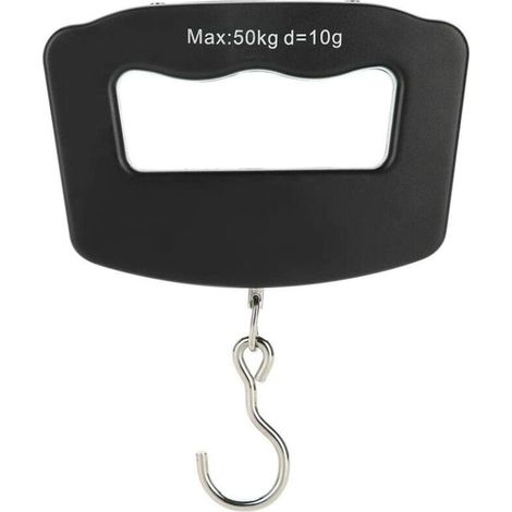 Pèse Bagage numérique 50kg / 10g Balance Bagage Voyage Portable Pèse Bagage Échelle de pêche Pèse Valise pour Poste Voyage Shopping Usage Domestique