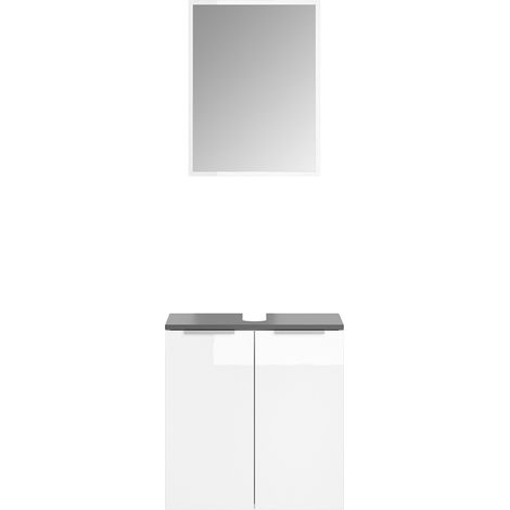 Badmöbel-Set Otis, Weiß, 2 Teile, Vicco