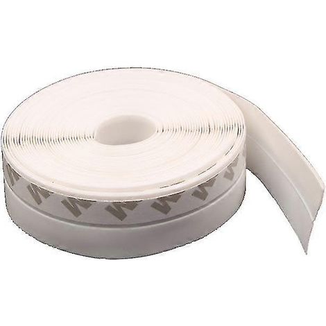 Joint d'étanchéité transparent en silicone coupe-vent pour porte ou barre d'étanchéité (1/2)
