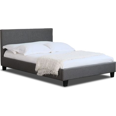4ft Prado Bed Frame in Dark Grey