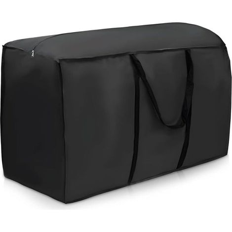 Sac de Rangement Étanche pour Coussins de Meubles de Jardin, 210D Oxford Tissu Housse de Rangement pour Outdoor Protecteurs An (1/4)