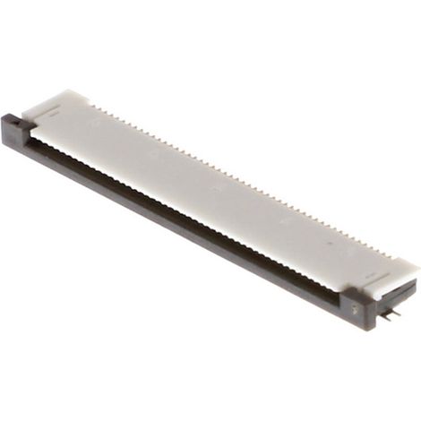 Molex Port FFC/FPC Nbr total de pôles 50 Pas: 0.5 mm 541045031 1 pc(s) Tape on Full reel