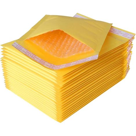 Lot de 20 enveloppes à bulles auto-scellantes, emballage de protection pour envois et colis
