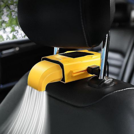 Universeller Auto-Kopfstützenlüfter, 3 Geschwindigkeitsstufen, 5 V, USB-Anschluss mit Schalter, Luftkühlungslüfter für Auto, LKW, SUV, Boot, tragbarer Autositzlüfter
