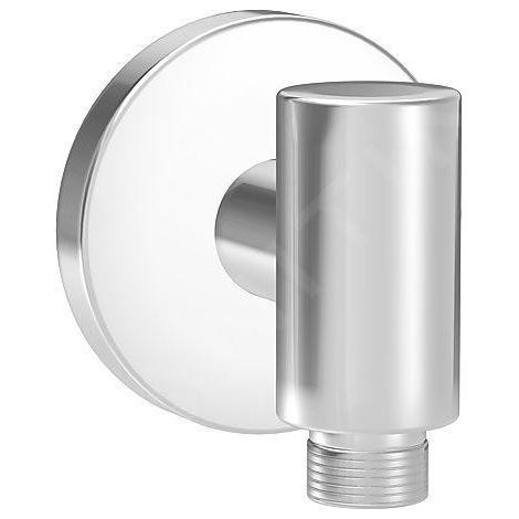 HANSA Coude de raccordement mural HANSA 0442 Rosace ronde DN15 Chrome, 04420200 (1/3)