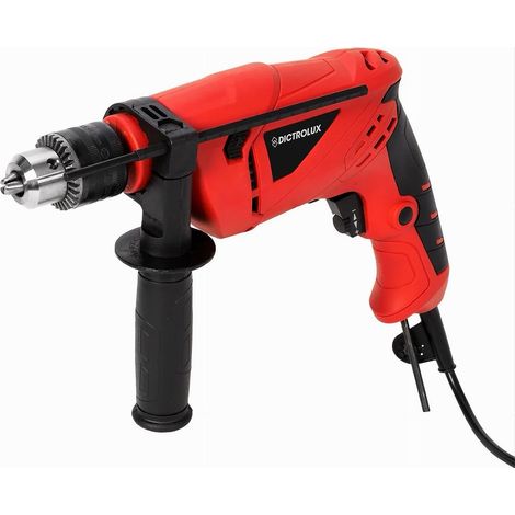 TrAdE Shop Traesio - Trapano A Percussione 500 Watt Rotazione Reversibile Impugnatura Antiscivolo -