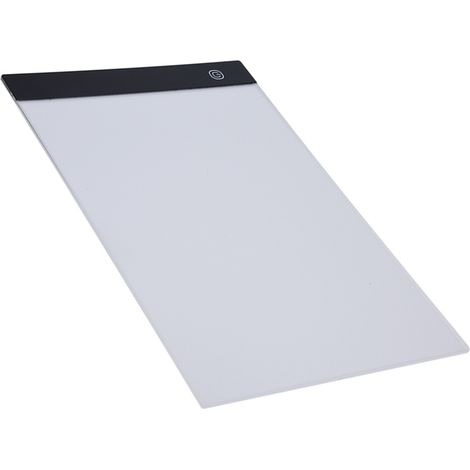 Tablette Lumineuse A4 à LED pour Dessin et Calque, Luminosité Réglable via USB (Sans Palier)