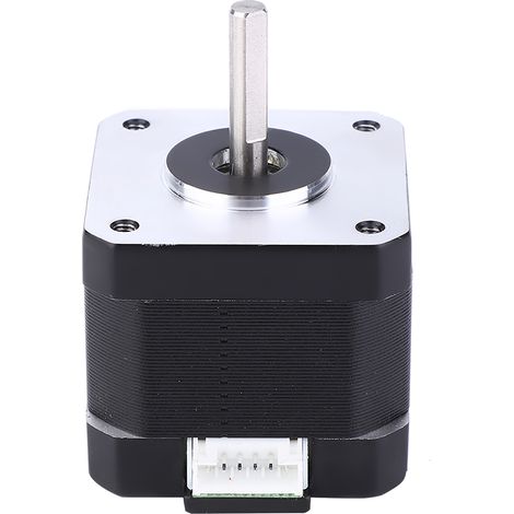 Nema17 Schrittmotor, 2-phasig, 1,8°, Miniatur, 42, 3,6 V, 1,5 A, XH-2,54 Kabel, Schwarz (1/5)