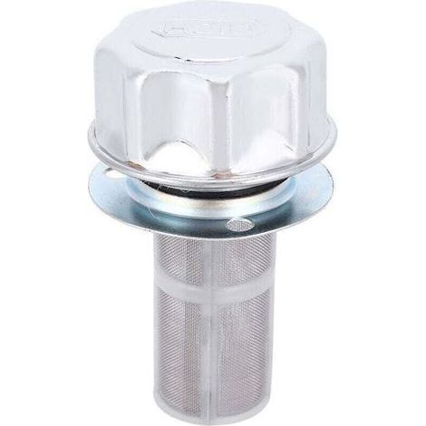 Bouchon de reniflard remplissage hydraulique en métal, accessoire pour station de pression d'eau, filtre à huile, filet de réservoir carburant et voiture légère (1/4)