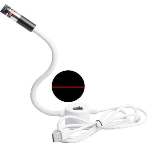 Magnetic quilting light for sewing machine, laser vision guide for sewing, adjustable magnetic attachment, precision hands-free for sewing and quilting (1/5)