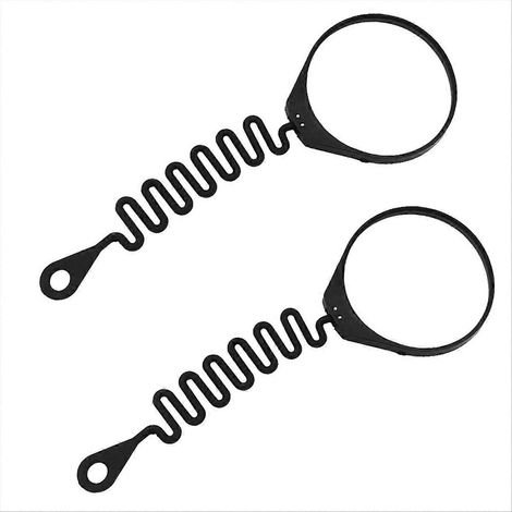 2 bouchons de réservoir de carburant, couvercles de conduites, câbles, fils, anneaux pour essence et huile (1/5)
