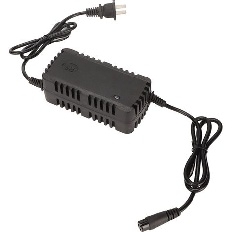Chargeur vélo électrique 24V 1.6A protection sécurité intelligent automatique chargeur batterie vélo électrique prise US 90‑230V (1/5)